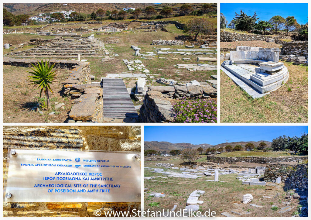 Die Archäologische Stätte von Kionia auf der Insel Tinos