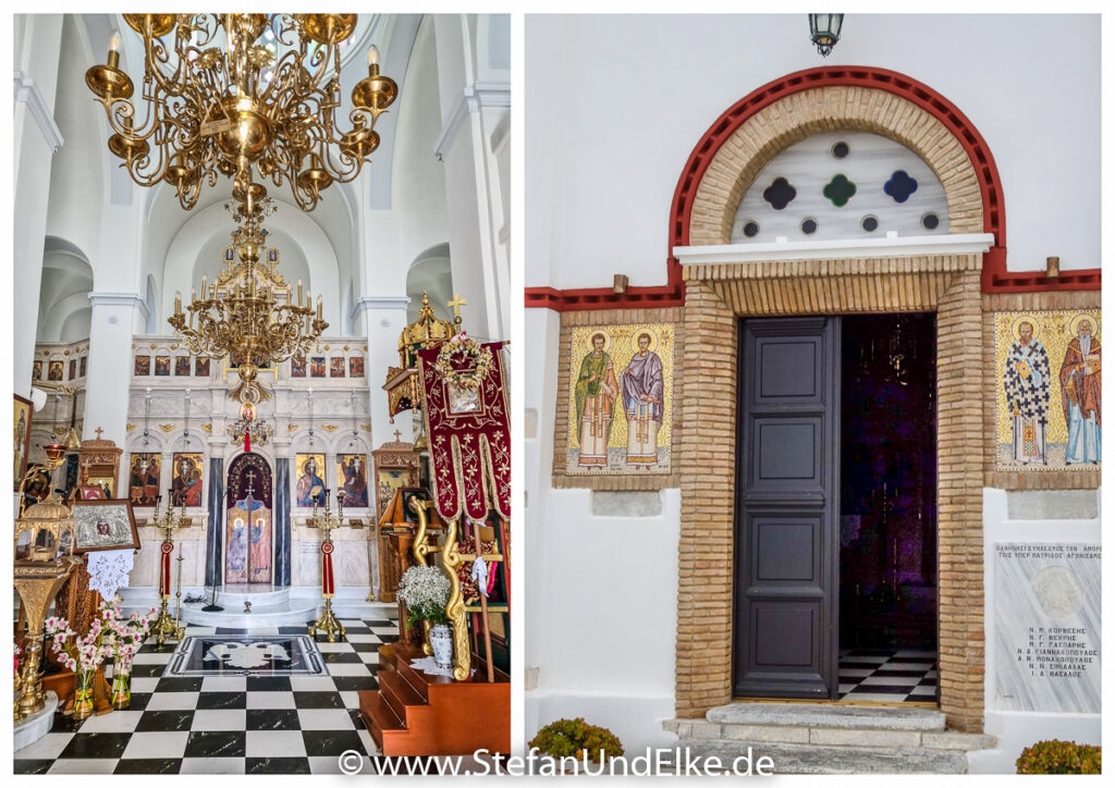Die Kirche der Heiligen Geldverächter, Agioi Anargyri auf der Insel Amorgos